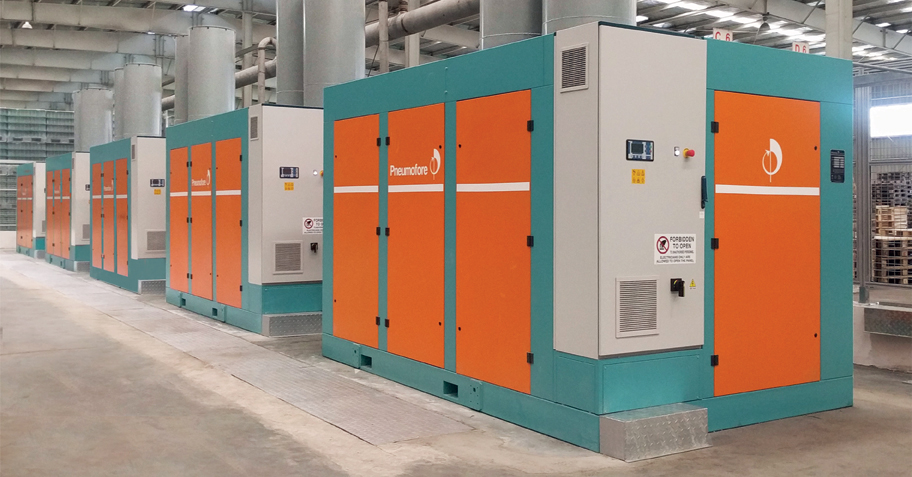 Máy nén khí cánh gạt Pneumofore